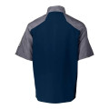Holloway Unisex Raider Short Sleeve Quarter-Zip Pullover