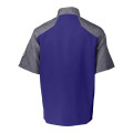 Holloway Unisex Raider Short Sleeve Quarter-Zip Pullover