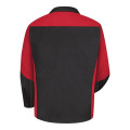 Red Kap Long Sleeve Automotive Crew Shirt - Long Sizes