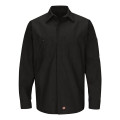 Red Kap Long Sleeve Automotive Crew Shirt - Long Sizes