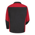 Red Kap Long Sleeve Automotive Crew Shirt - Long Sizes