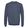 JERZEES Unisex Snow Heather French Terry Crewneck Sweatshirt