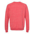 JERZEES Unisex Snow Heather French Terry Crewneck Sweatshirt