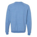 JERZEES Unisex Snow Heather French Terry Crewneck Sweatshirt