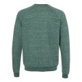 JERZEES Unisex Snow Heather French Terry Crewneck Sweatshirt