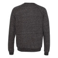 JERZEES Unisex Snow Heather French Terry Crewneck Sweatshirt