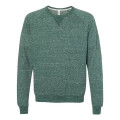 JERZEES Unisex Snow Heather French Terry Crewneck Sweatshirt