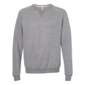 JERZEES Unisex Snow Heather French Terry Crewneck Sweatshirt
