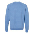 JERZEES Unisex Snow Heather French Terry Crewneck Sweatshirt
