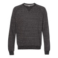 JERZEES Unisex Snow Heather French Terry Crewneck Sweatshirt