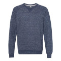 JERZEES Unisex Snow Heather French Terry Crewneck Sweatshirt