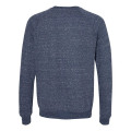 JERZEES Unisex Snow Heather French Terry Crewneck Sweatshirt