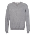 JERZEES Unisex Snow Heather French Terry Crewneck Sweatshirt
