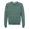 JERZEES Unisex Snow Heather French Terry Crewneck Sweatshirt
