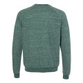 JERZEES Unisex Snow Heather French Terry Crewneck Sweatshirt