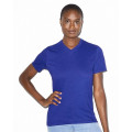American Apparel Women's Fine Jersey Classic V-Neck Tee