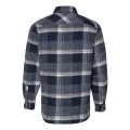 Burnside Snap Front Plaid Flannel Shirt