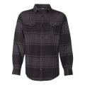 Burnside Snap Front Plaid Flannel Shirt