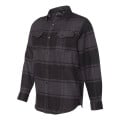 Burnside Snap Front Plaid Flannel Shirt