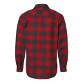 Burnside Men's Snap Front Plaid Flannel Shirt