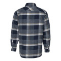 Burnside Men's Snap Front Plaid Flannel Shirt