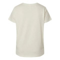 LAT Women's Curvy Collection Fine Jersey V-Neck Tee