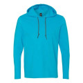 Gildan Unisex Softstyle® Lightweight Hooded Long Sleeve T...