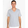 Los Angeles Apparel Unisex USA-Made Fine Jersey V-Neck T-...