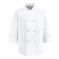 Chef Designs Eight Pearl Button Chef Coat