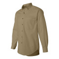 Sierra Pacific Long Sleeve Cotton Twill Shirt Tall Sizes