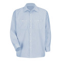 Red Kap Men's Industrial Stripe Work Shirt