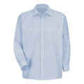 Red Kap Men's Industrial Stripe Work Shirt