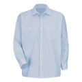 Red Kap Men's Industrial Stripe Work Shirt