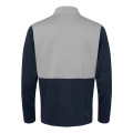 Adidas Men's Textured Mixed Media Quarter-Zip Pullover