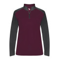 Badger Women's Ultimate SoftLock™ Sport Quarter-Zip Pullover