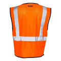 Kishigo Unisex Double-Pocket Zippered Economy Class 2 Vest