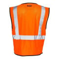 Kishigo Unisex Double-Pocket Zippered Economy Class 2 Vest