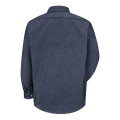 Red Kap Men's Deluxe Denim Long Sleeve Shirt