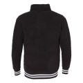 Boxercraft Unisex Varsity Sherpa Quarter-Zip Pullover