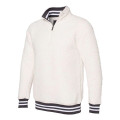 Boxercraft Unisex Varsity Sherpa Quarter-Zip Pullover