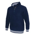 Boxercraft Unisex Varsity Sherpa Quarter-Zip Pullover