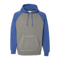 J. America Men's Vintage Heather Hooded Sweatshirt
