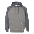 J. America Men's Vintage Heather Hooded Sweatshirt