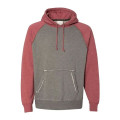 J. America Men's Vintage Heather Hooded Sweatshirt