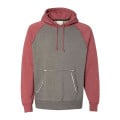 J. America Men's Vintage Heather Hooded Sweatshirt