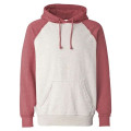 J. America Men's Vintage Heather Hooded Sweatshirt