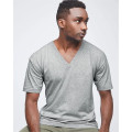 American Apparel Unisex Fine Jersey V-Neck Tee