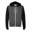 BELLA + CANVAS Unisex Sponge Fleece Full-Zip Hoodie Sweat...