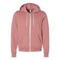 BELLA + CANVAS Unisex Sponge Fleece Full-Zip Hoodie Sweat...