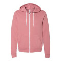 BELLA + CANVAS Unisex Sponge Fleece Full-Zip Hoodie Sweat...
